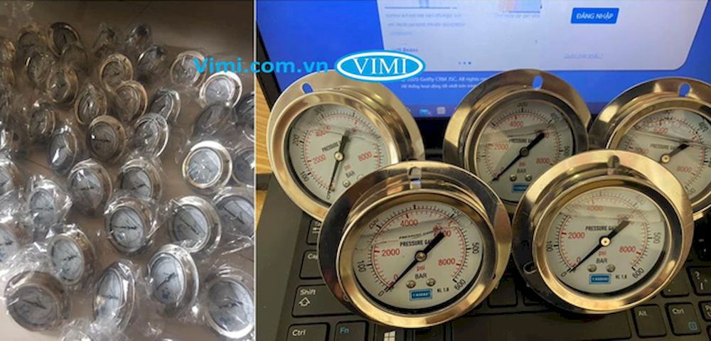 Đồng hồ áp suất Yamaki 0~10bar