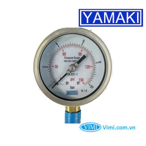 Đồng hồ áp suất Yamaki 0~10bar