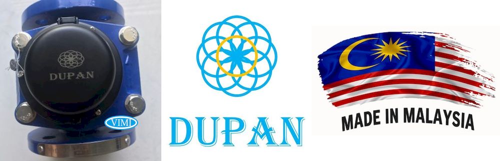 Đồng hồ nước Dupan xuất xứ Malaysia