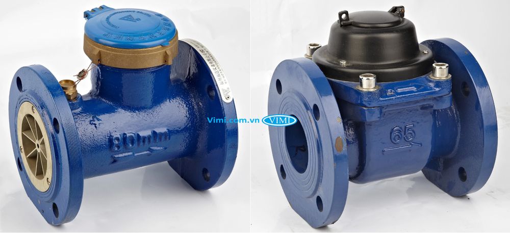 Đồng hồ nước Fuda LXL mặt bích - 4