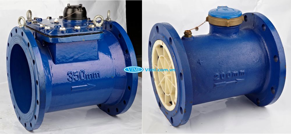 Đồng hồ nước Fuda LXL mặt bích - 3