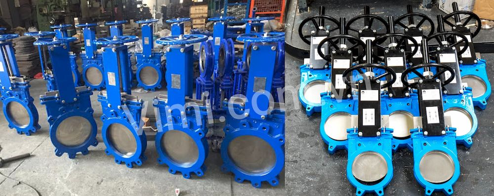 Đơn vị cung cấp van cổng dao gang Trung Quốc uy tín