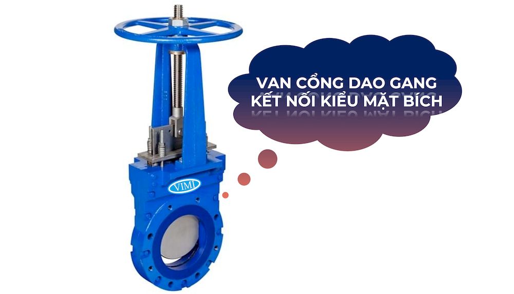 Van sử dụng kết nối kiểu mặt bích
