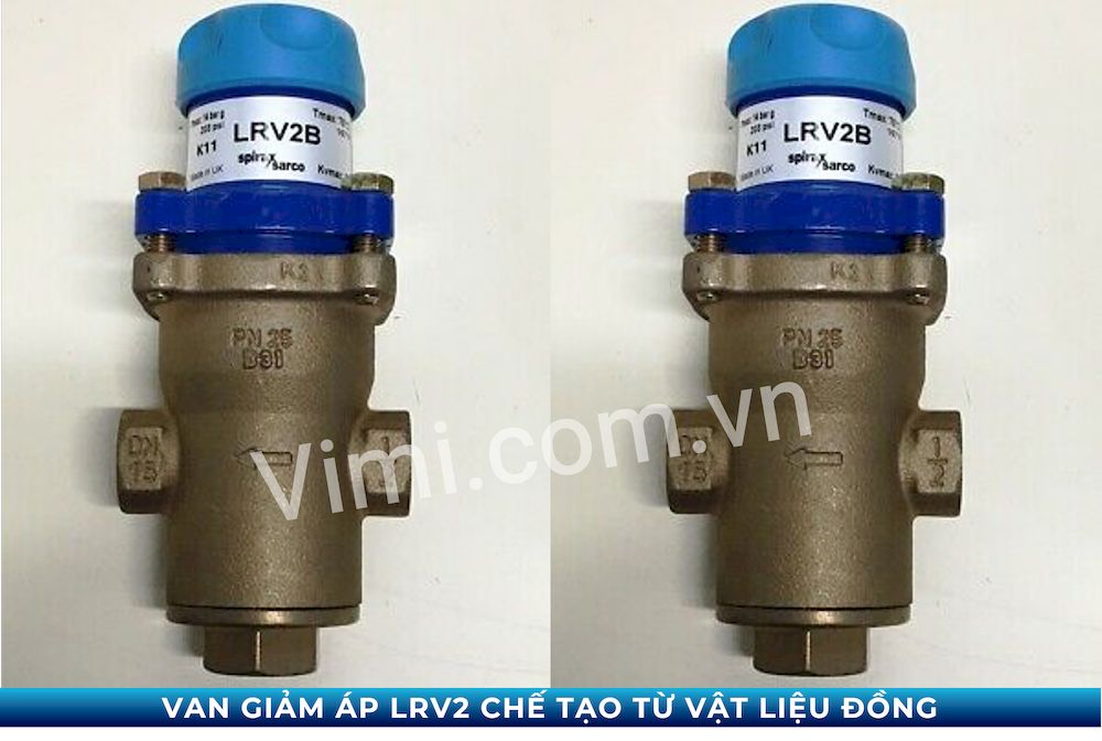 Van chế tạo từ vật liệu đồng cao cấp