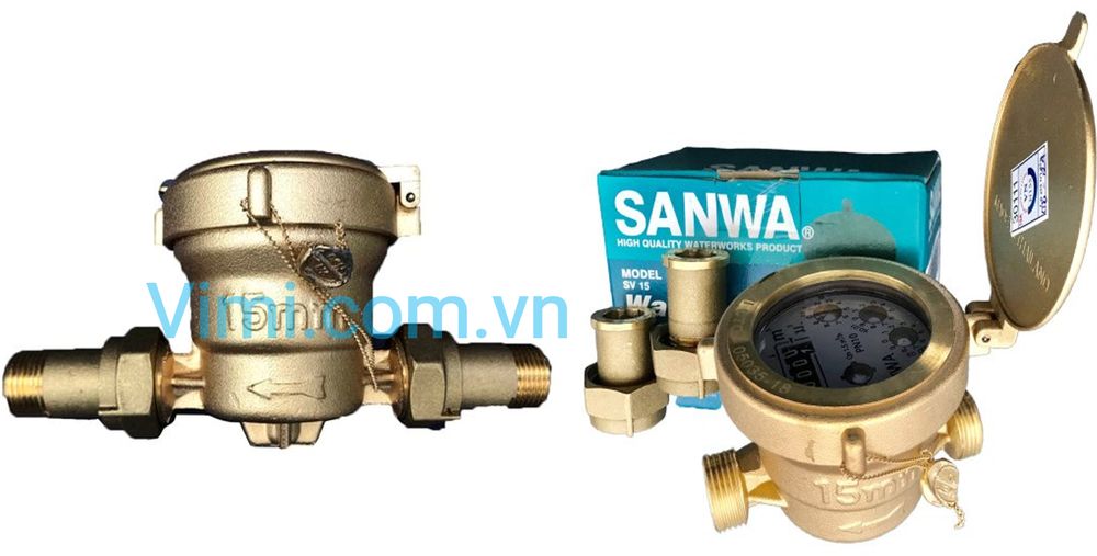 Đồng hồ nước DN50 bằng đồng