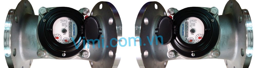 Flowtech inox mặt bích Đồng hồ nước Flowtech inox mặt bích 2