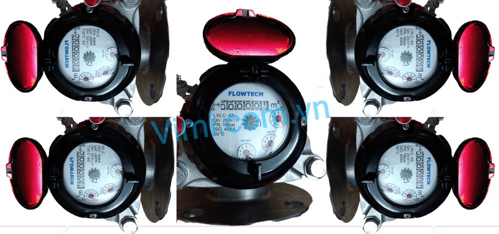Flowtech inox mặt bích Đặc điểm đồng hồ nước Flowtech inox mặt bích