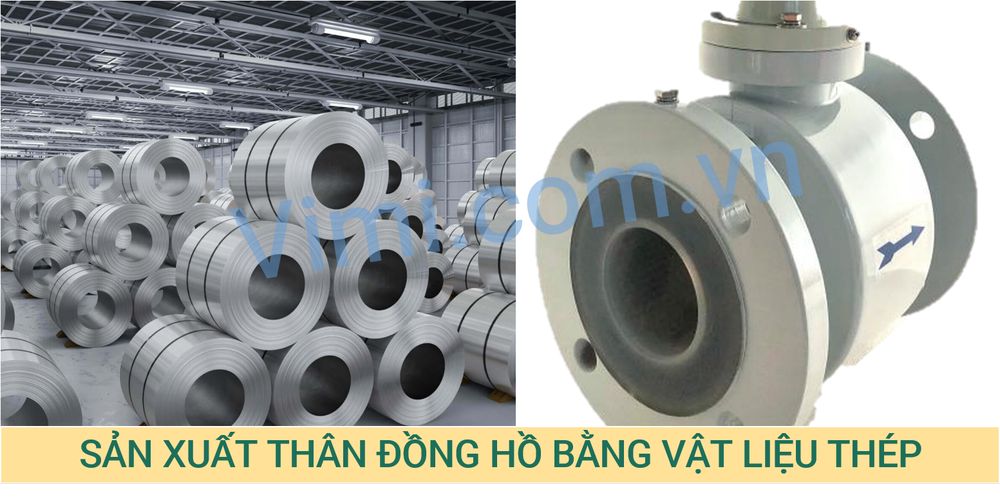 Đồng hồ đo lưu lượng điện tử Hansung DN65 Đồng hồ nước hansung DN65 2