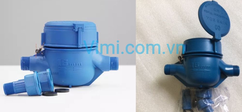 Minh Hoà MH thân đồng cấp B DN15 Đồng hồ nước MH DN15