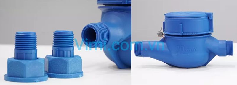 Đồng hồ nước MH-XK DN20 đa tia, cấp 2