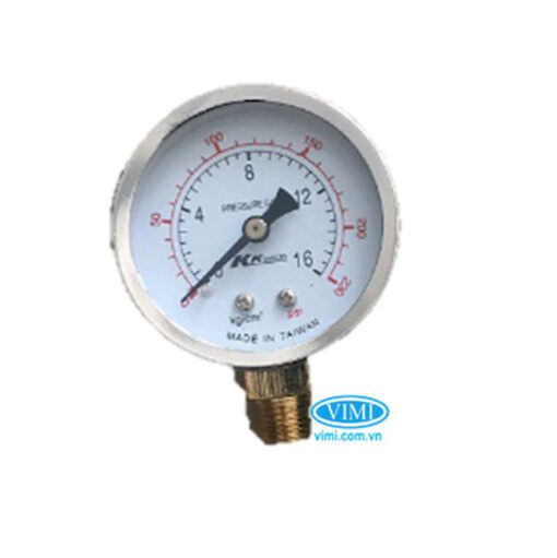 Đồng hồ áp suất KK Gauges chân đứng