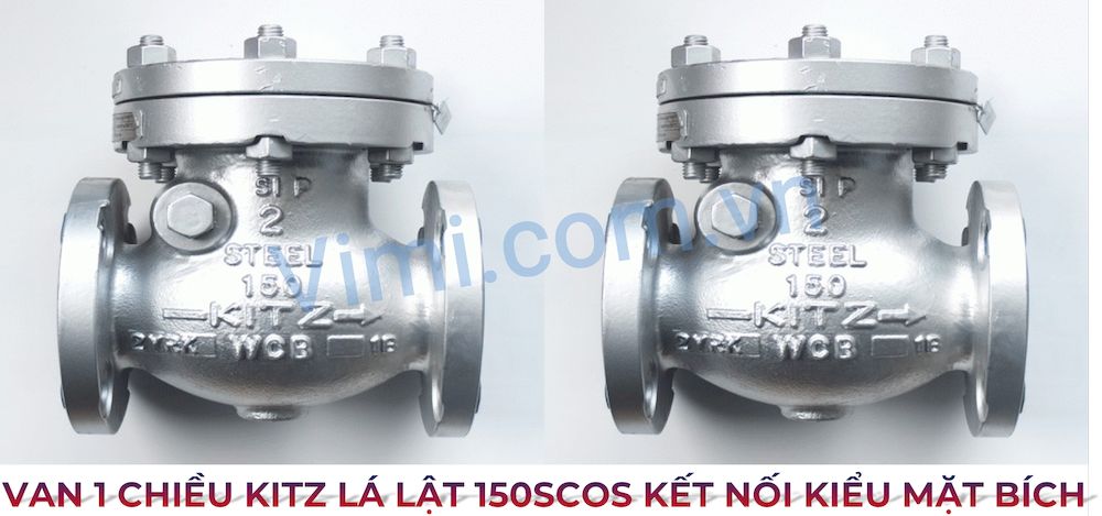 Van sử dụng kết nối kiểu mặt bích