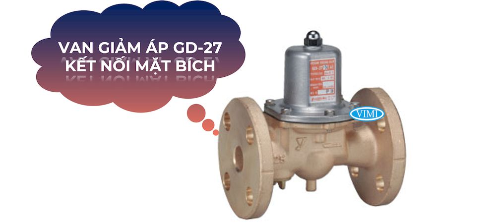 Kiểu kết nối của van giảm áp GD-27