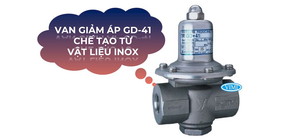 Van Yoshitake GD-41 kết nối ren tiện lợi