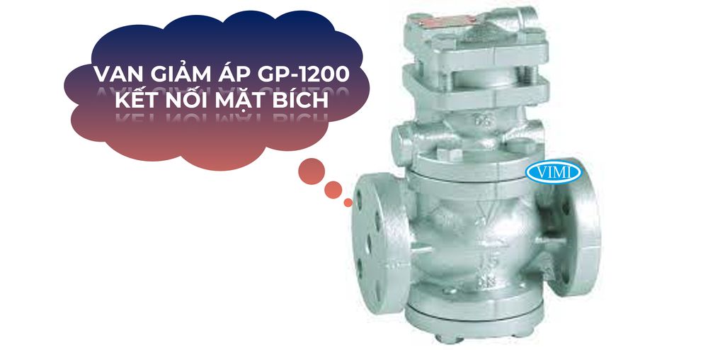 Van Yoshitake GP-1200 kết nối kiểu mặt bích