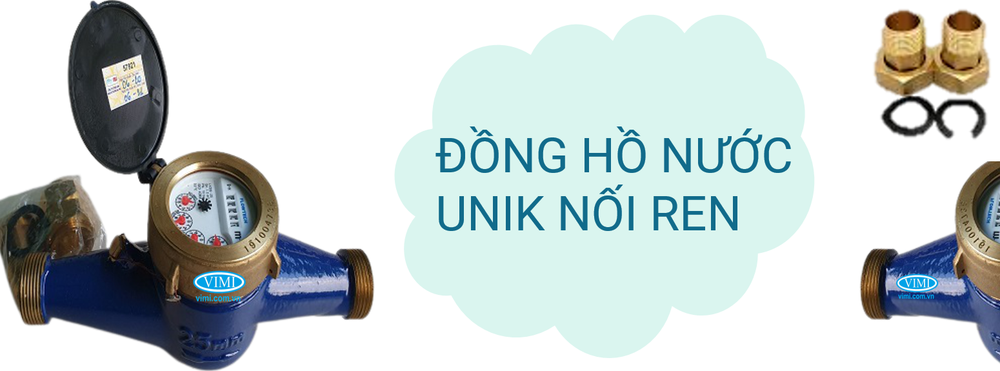Đồng hồ nước Unik DN15 1