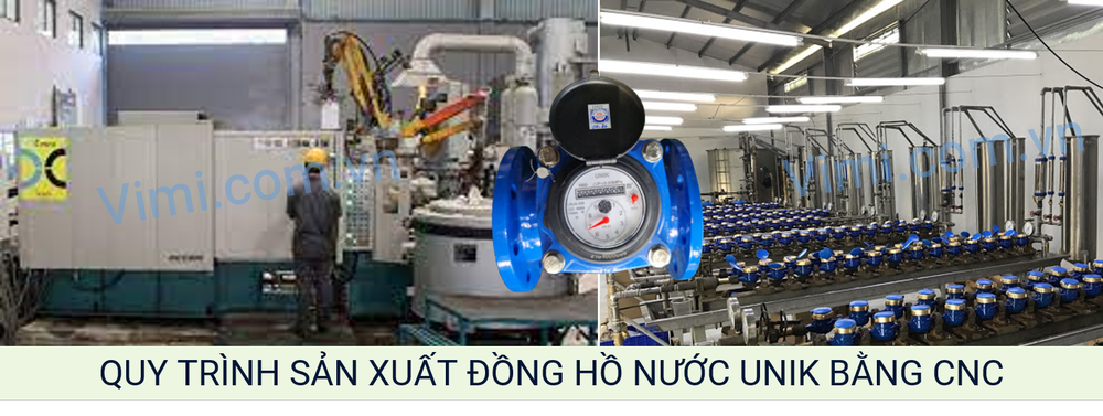 Đồng hồ nước Unik DN80 - thương hiệu Đài Loan