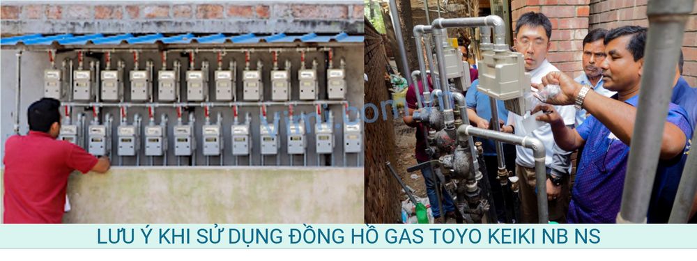 Toyo keiki for gas NB NS Lưu ý khi sử dụng đồng hồ Toyo Keiki gas NB NS