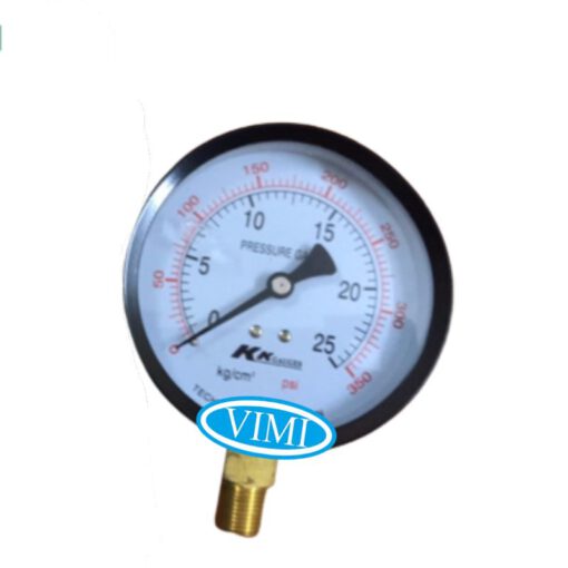 Đồng hồ áp suất KK Gauges 25bar 1_vimi