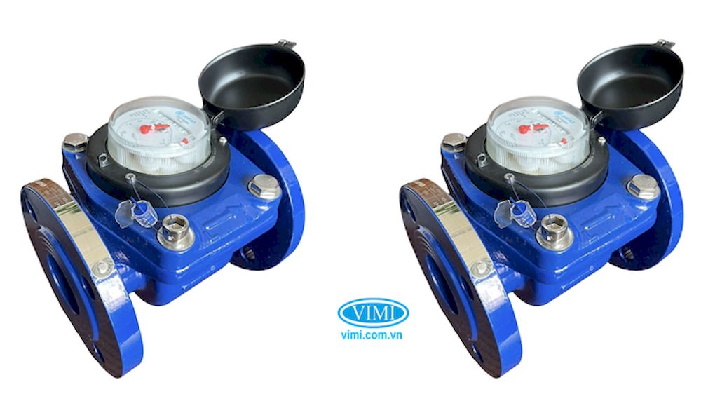 Đồng hồ nước thải Dupan nối bích