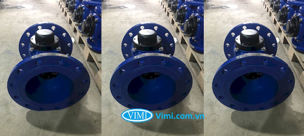 Đồng hồ nước thải Dupan nối bích