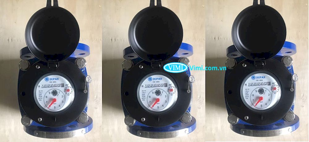 Đồng hồ nước thải Dupan nối bích