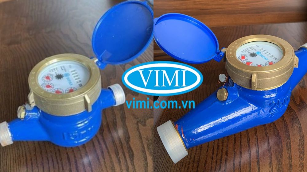 đồng hồ nước sạch Dupan thân đồng1_vimi