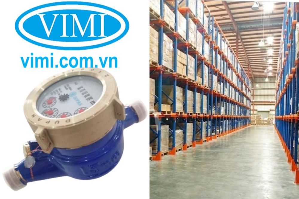 đồng hồ nước sạch Dupan thân đồng6_vimi