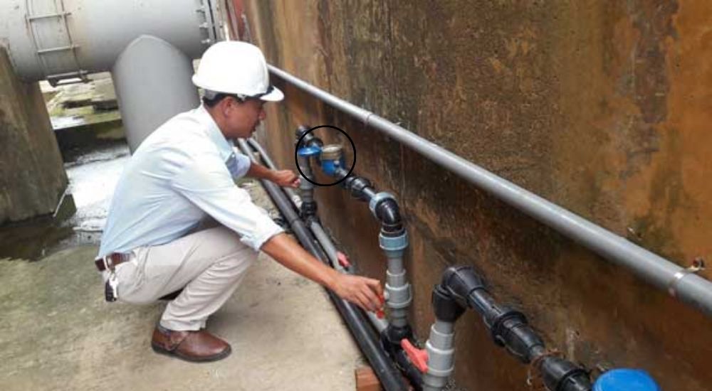 Ứng dụng của Dupan đa tia thân gang nối ren