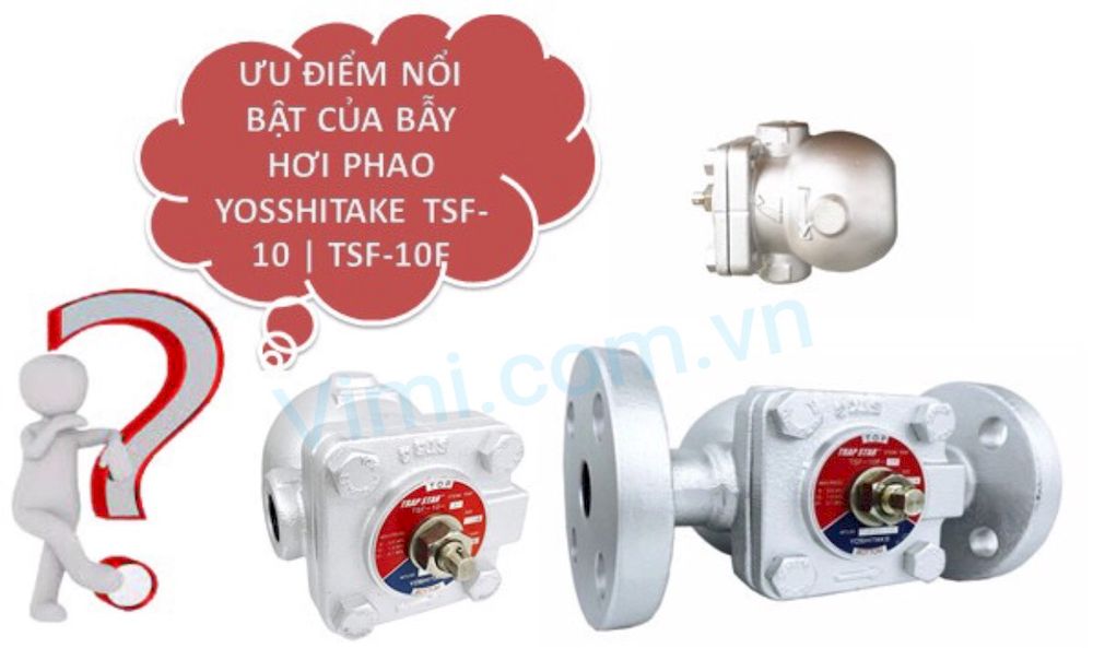 Bẫy hơi phao TSF-10 Bẫy hơi phao Yoshitake TSF-10 | TSF-10F