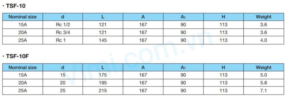 Bẫy hơi phao TSF-10 Bẫy hơi phao Yoshitake TSF-10 | TSF-10F