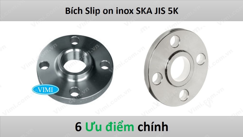 Bích Slip on inox SKA JIS 5K Slide1 vimi 2