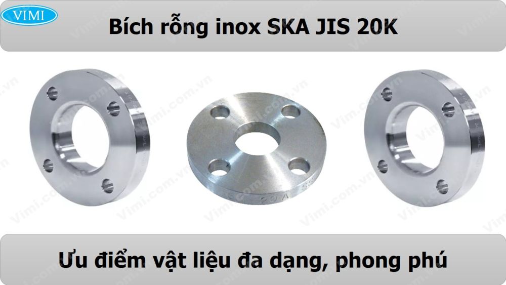Bích rỗng inox SKA JIS 20K Bích rỗng inox SKA JIS 20K 2