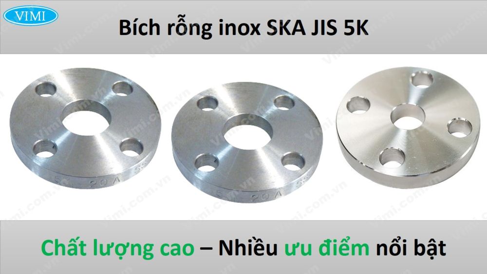 Bích rỗng inox SKA JIS 5K 2