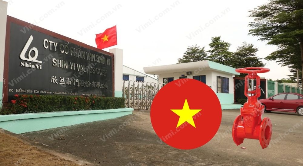 Van shinyi nhà máy tại Việt Nam