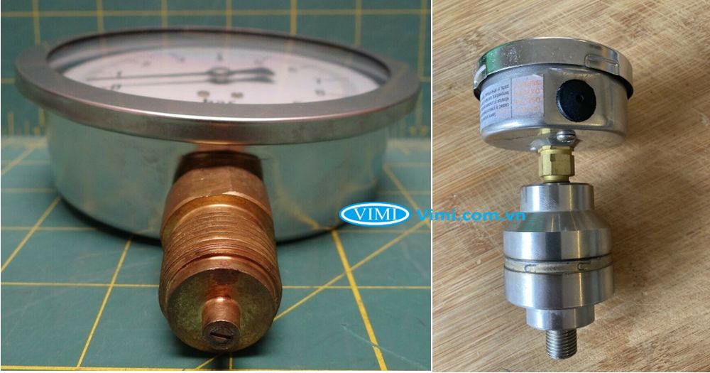 Đồng hồ áp suất Badotherm BDT15 badotherm kho 20 vimi.com .vn