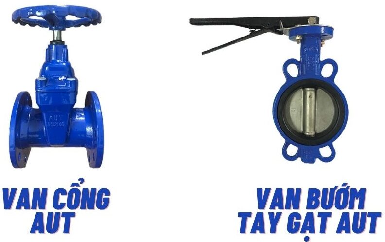 van cổng aut có loại tay gạt không