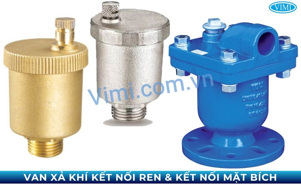 kết nối của van xả khí