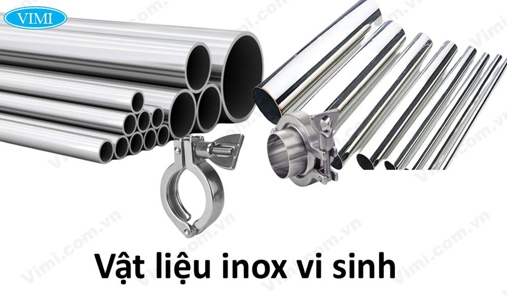 Clampe vi sinh Vật liệu inox vi sinh