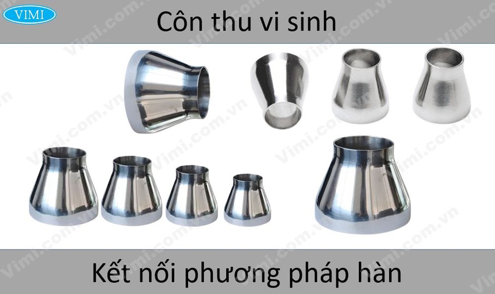 Côn thu vi sinh Kết nối bằng phương pháp hàn