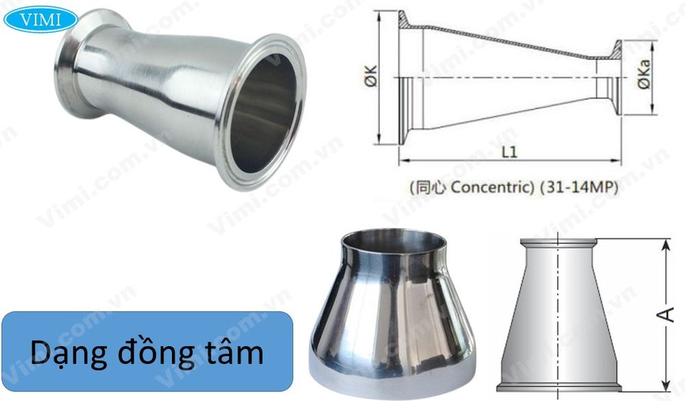 Côn thu vi sinh Côn thu dạng đồng tâm