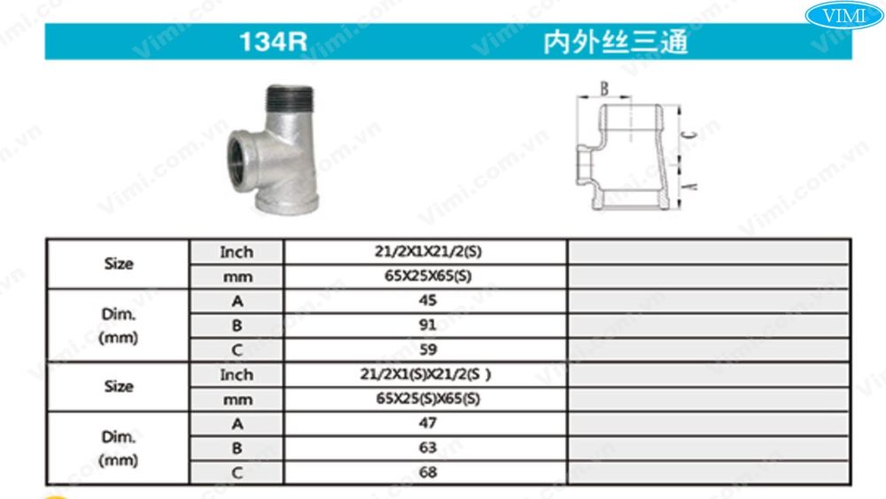 Tê giảm thép ren trong ren ngoài Shan xi Tê giảm thép ren trong ren ngoài Shan xi