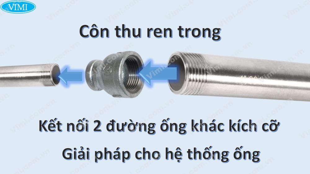 Côn thu ren trong thép ren mạ kẽm Shanxi 4