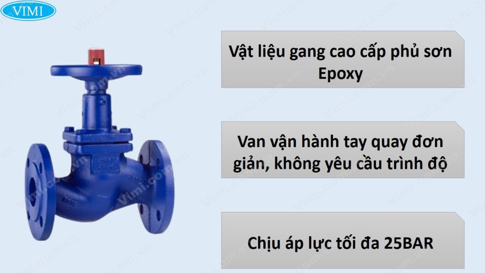 Van cầu KSB Bellow Seal Pn25 2