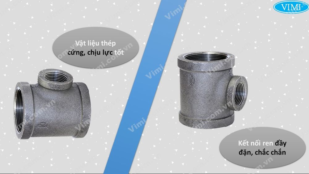 Vật liệu thép tê giảm