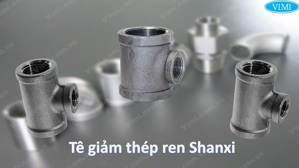 Tê giảm thép ren Shanxi 2