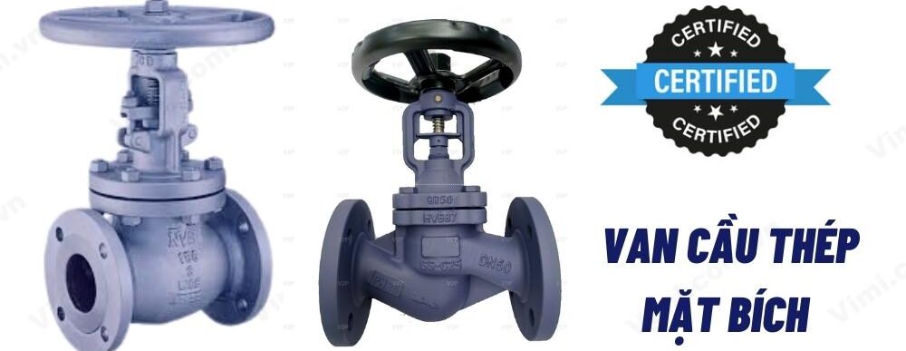 van cầu mặt bích thân thép