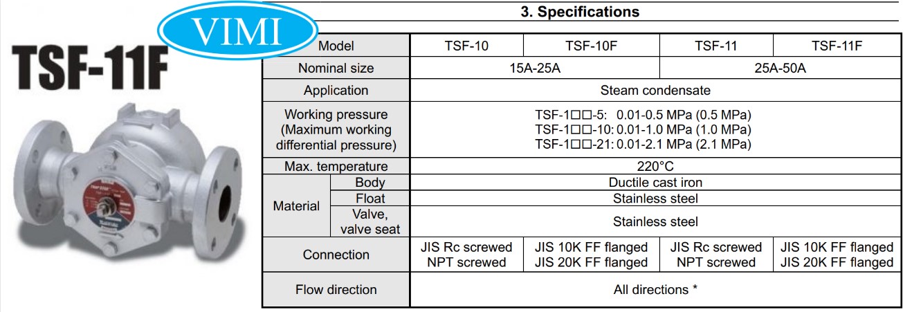 Yoshitake TSF-11 | TFS-11F Vimi.com .vn Yoshitake tfs 11f 01