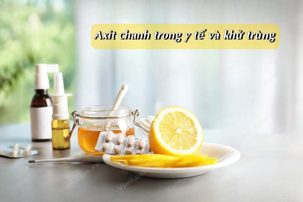 Một số ứng dụng của axit trong chanh