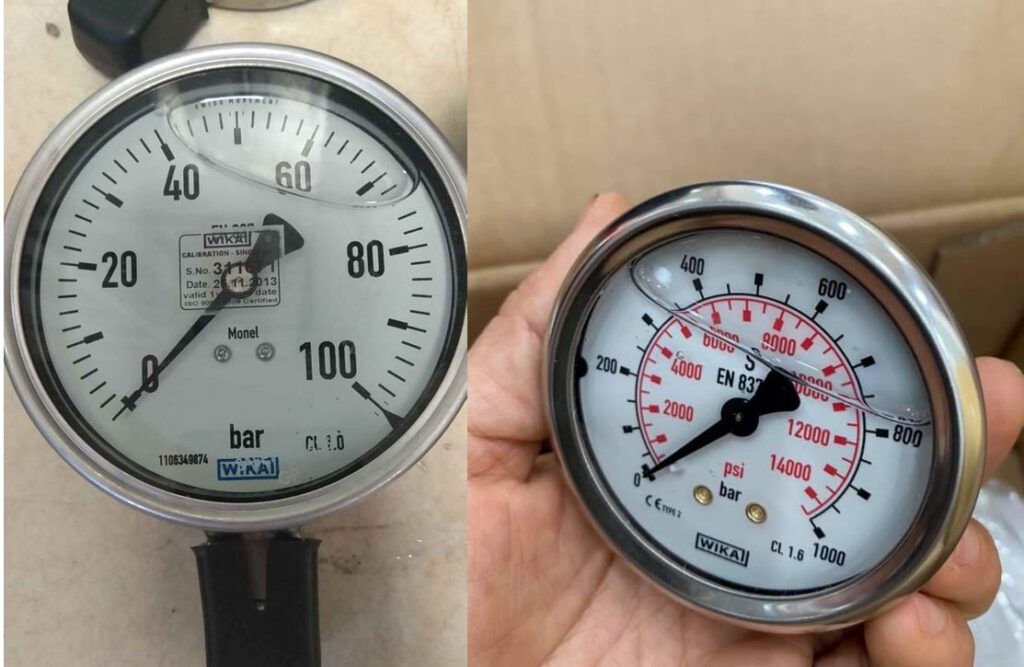 Đồng hồ áp suất dầu wika